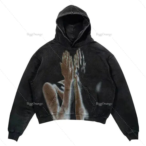 Load image into Gallery viewer, Punk Wind Ninja Printed Hoodies
