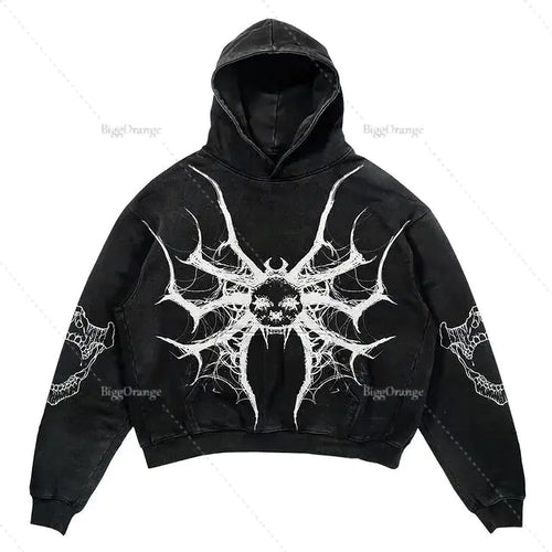 Load image into Gallery viewer, Punk Wind Ninja Printed Hoodies
