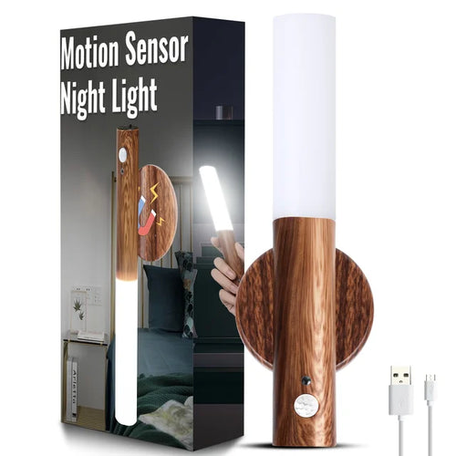 Load image into Gallery viewer, Wood Motion Sensor Light
