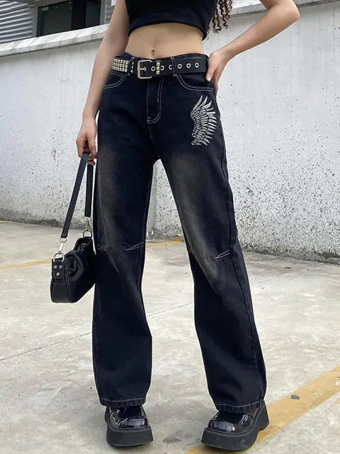 Load image into Gallery viewer, Printed Cargo Jeans
