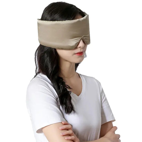 Load image into Gallery viewer, Double Layer Silk Sleeping Mask
