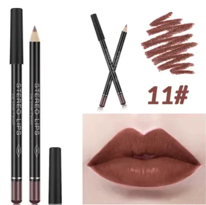 13 color lipliner pencils