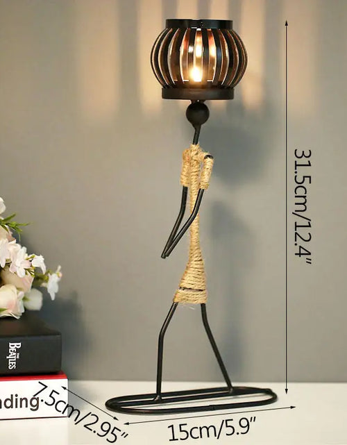 Load image into Gallery viewer, Nordic Metal Candlestick
