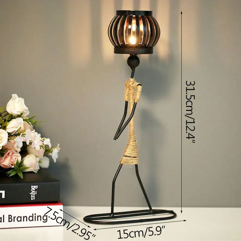 Nordic Metal Candlestick