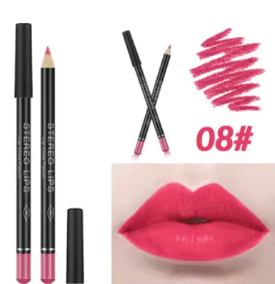 13 color lipliner pencils