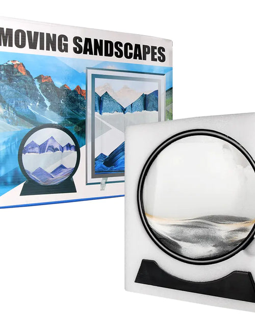 Load image into Gallery viewer, 3D Hourglass Deep Sea Sandscape In Motion
