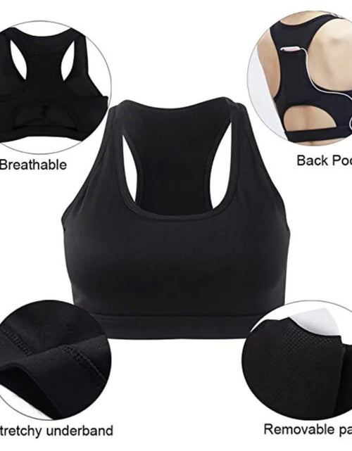 Load image into Gallery viewer, FitFlex Lifting Pocket Sports Bra
