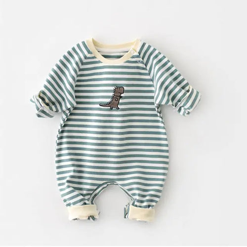 Load image into Gallery viewer, Newborn Baby Striped Rompers
