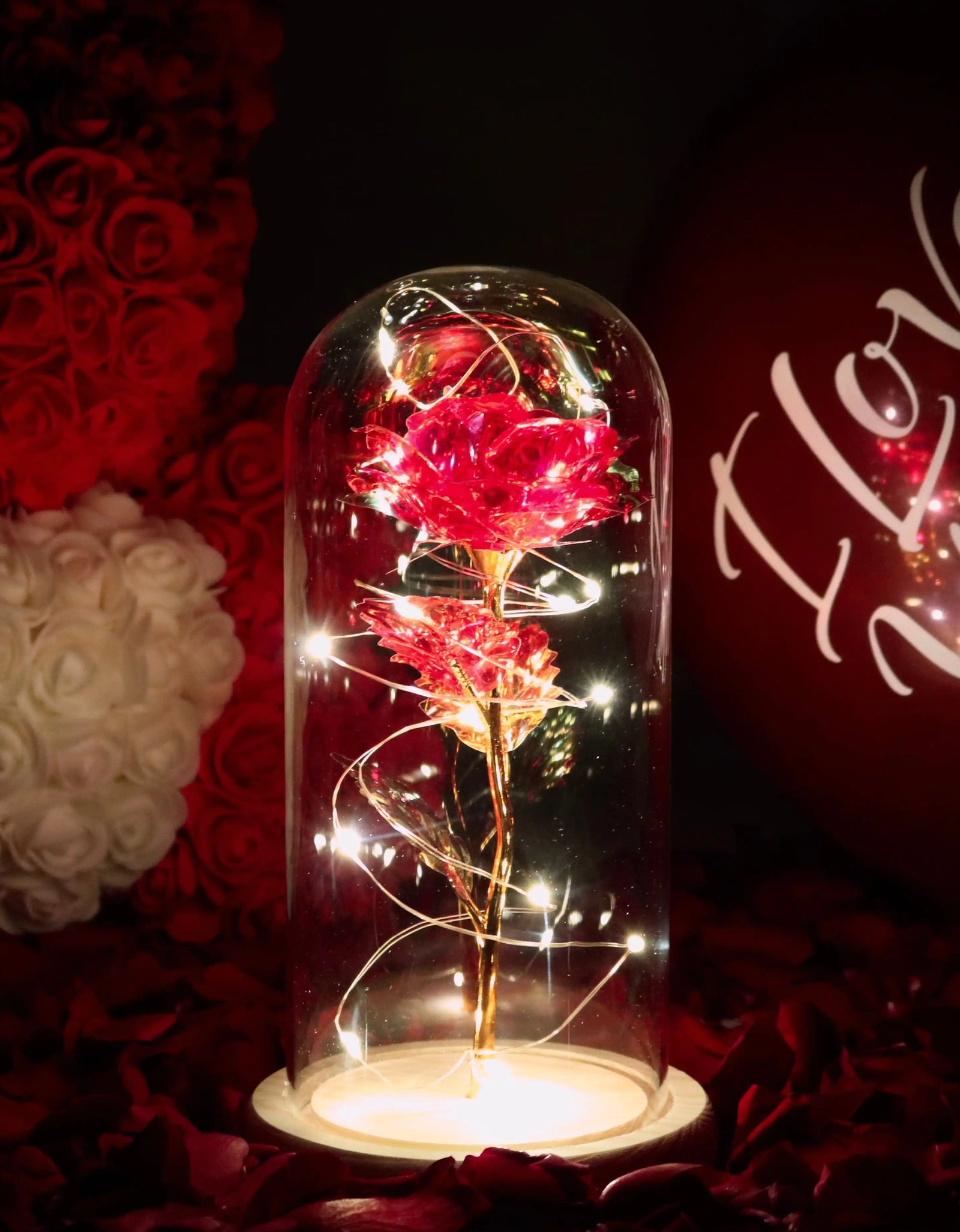 Galaxy Rose Eternal Lamp