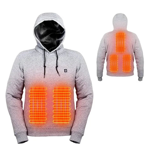 Load image into Gallery viewer, Unisex USB Heating Hoodies
