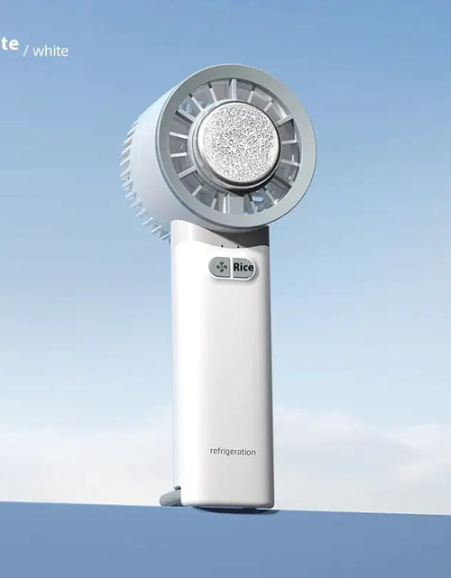 Load image into Gallery viewer, 2024 Summer Gadget Handheld Turbo Jet Fan Mini Portable Ice Cold Fan Generation Brushless Motor Wind High Speed Duct Fans Violent Blower
