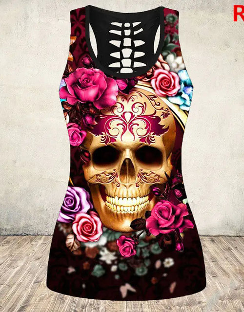 Load image into Gallery viewer, Halloween Skull Shirt
