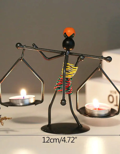 Load image into Gallery viewer, Nordic Metal Candlestick
