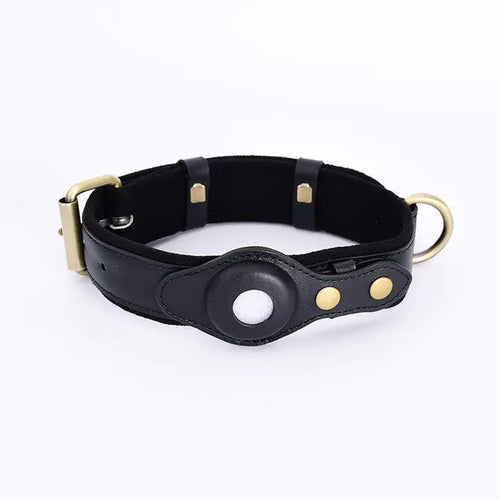 Load image into Gallery viewer, Leather Anti-Lost Dog Collar
