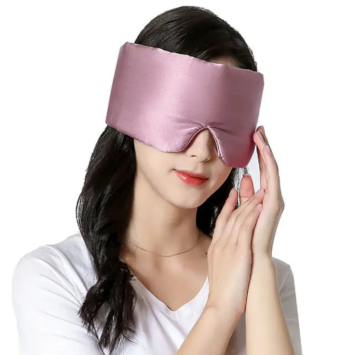 Load image into Gallery viewer, Double Layer Silk Sleeping Mask
