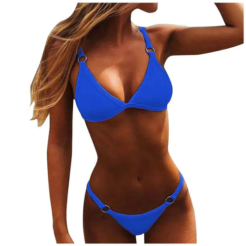 Load image into Gallery viewer, High Waist Bikini Swimsuit
