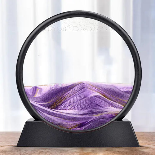 Load image into Gallery viewer, 3D Hourglass Deep Sea Sandscape In Motion
