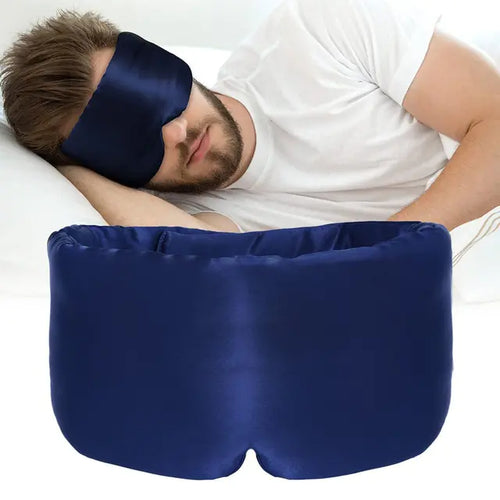 Load image into Gallery viewer, Double Layer Silk Sleeping Mask
