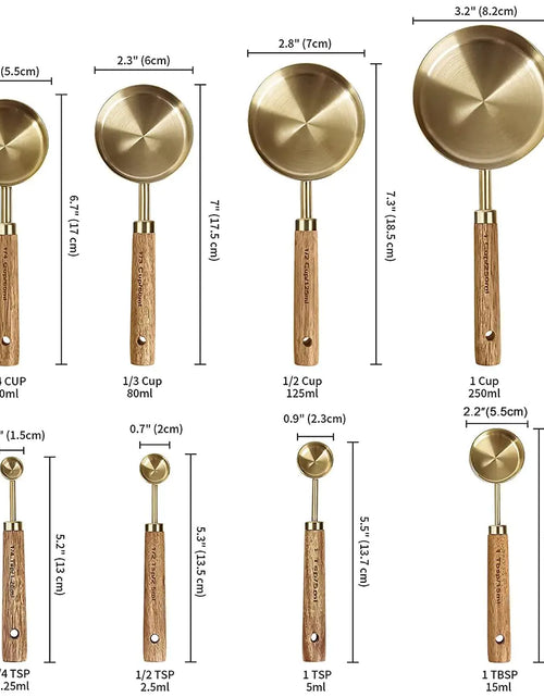 Load image into Gallery viewer, Measuring Cups and Spoon Set
