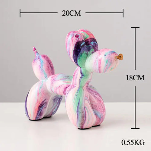 Load image into Gallery viewer, Nordic Resin Balloon Dog Statue
