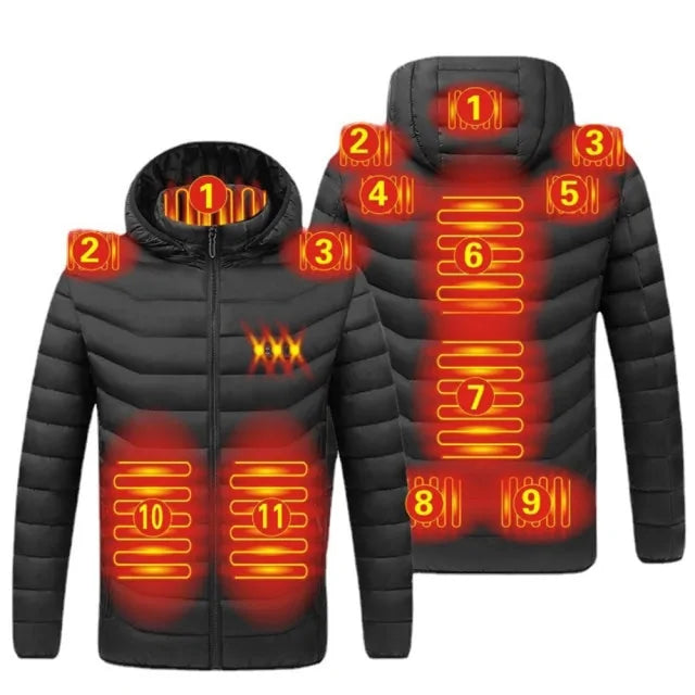 Unisex Winter Heating Jacket