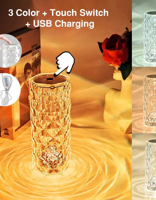 Load image into Gallery viewer, LED Crystal Lamp Light
