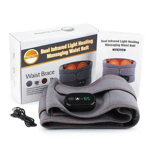 Load image into Gallery viewer, Electric Heating Massage Belt
