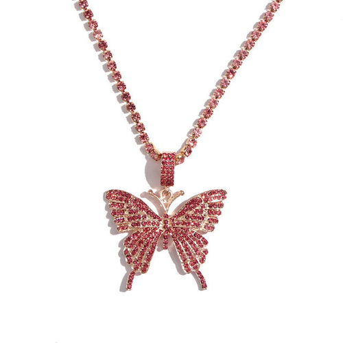 Load image into Gallery viewer, Butterfly Pendant Necklace
