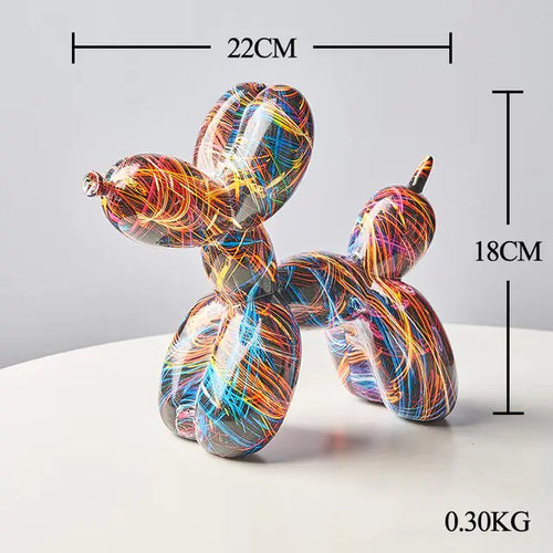 Load image into Gallery viewer, Nordic Resin Balloon Dog Statue
