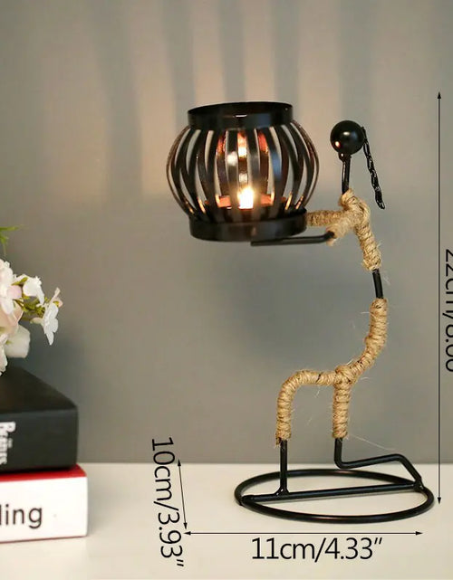 Load image into Gallery viewer, Nordic Metal Candlestick
