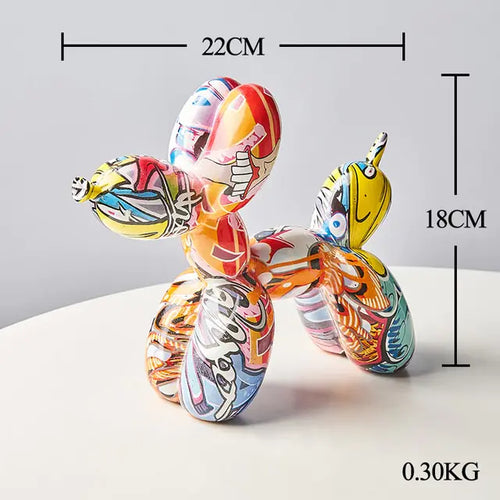 Load image into Gallery viewer, Nordic Resin Balloon Dog Statue
