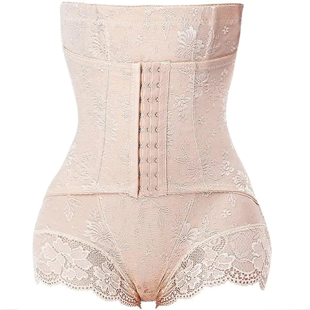 Lace Body Shaper with Zipper