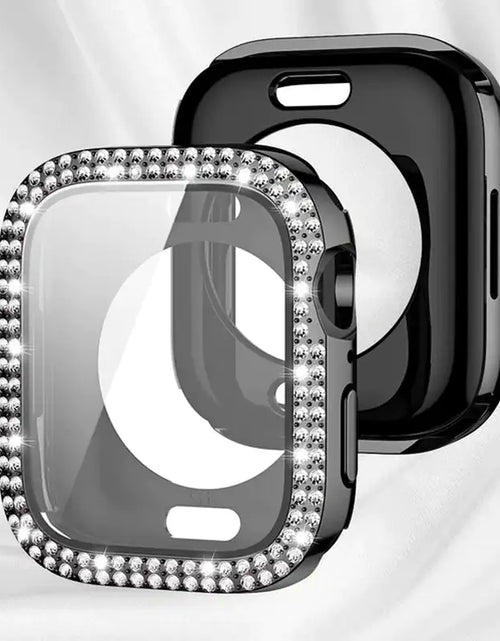 Load image into Gallery viewer, Bling Glass + Cover for Apple Watch Case
