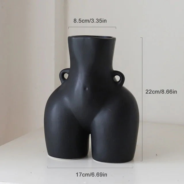 Human Body Ceramics Vases