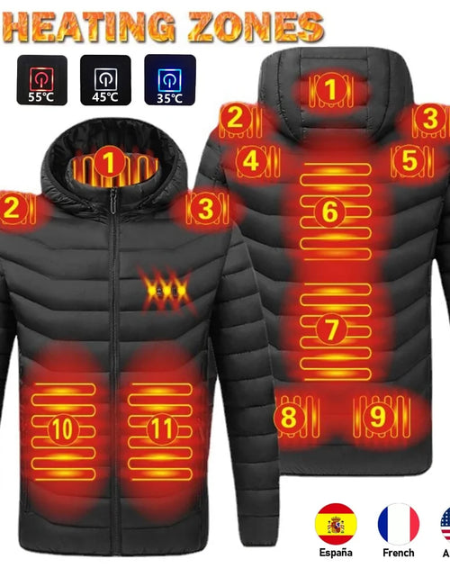 Load image into Gallery viewer, Unisex Winter Heating Jacket
