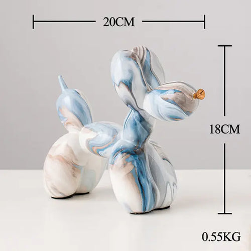 Load image into Gallery viewer, Nordic Resin Balloon Dog Statue
