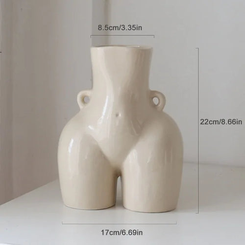 Load image into Gallery viewer, Human Body Ceramics Vases
