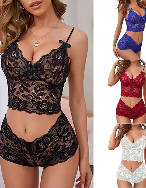 Load image into Gallery viewer, Lace Lingerie Set
