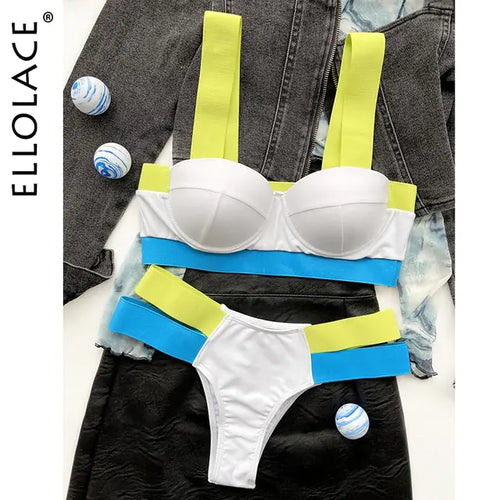 Load image into Gallery viewer, Patchwork Sexy Swimwear
