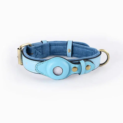 Load image into Gallery viewer, Leather Anti-Lost Dog Collar
