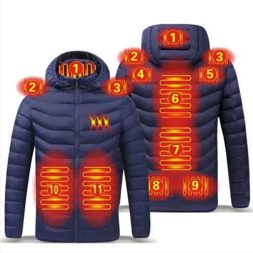 Load image into Gallery viewer, Unisex Winter Heating Jacket
