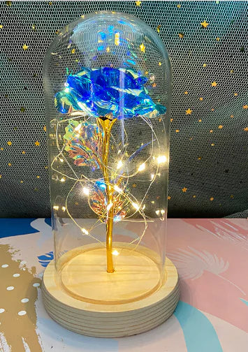 Load image into Gallery viewer, Galaxy Rose Eternal Lamp
