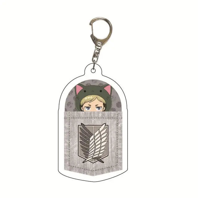 Cartoon Pendant Key Chain