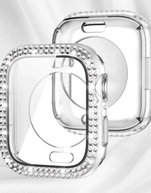 Load image into Gallery viewer, Bling Glass + Cover for Apple Watch Case
