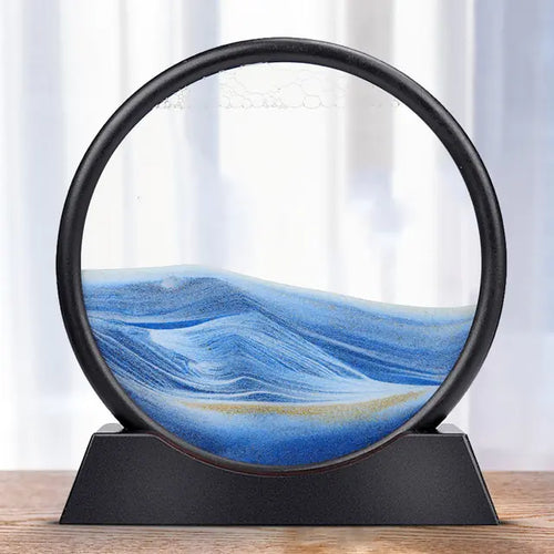 Load image into Gallery viewer, 3D Hourglass Deep Sea Sandscape In Motion
