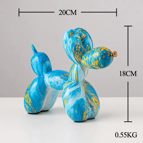 Load image into Gallery viewer, Nordic Resin Balloon Dog Statue
