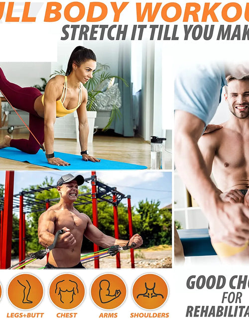 Load image into Gallery viewer, Fitness Exercises Resistance Bands Set
