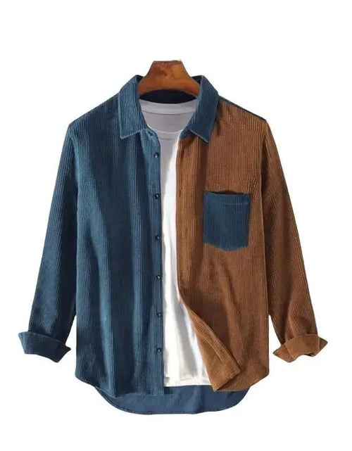 Load image into Gallery viewer, Cargo Corduroy Men&#39;s Long Sleeve
