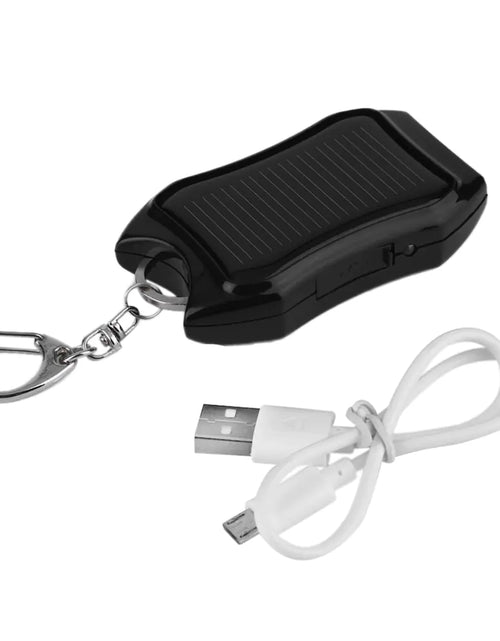 Load image into Gallery viewer, Solar Keychain Charger: Portable Power
