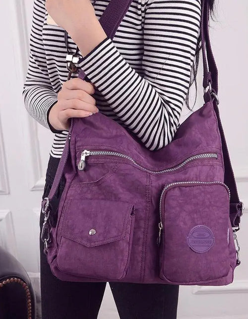 Load image into Gallery viewer, Crossbody Backpack Bag
